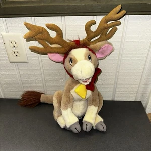 Vintage 1997 Annabelle's Wish Calf Kuh Rentier 16 Zoll Plüschtier Stofftier Weihnachten Spielzeug - Bild 1 von 16
