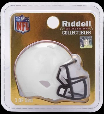 Casco de fútbol americano profesional Cleveland Browns auténtico Riddell edición limitada de bolsillo Foto 1 de 2