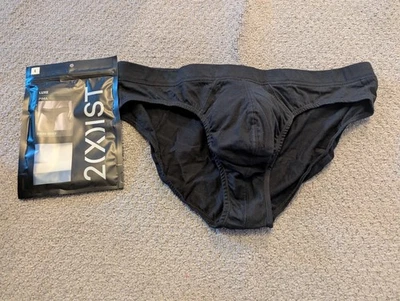 2(x)ist mens briefs pima Cotton black, size large - Image 1 of 3