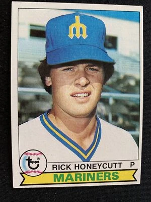 1979 TOPPS BASEBALL CARD SEATTLE MARINERS #612 RICK HONEYCUTT NM+ FREE SHIPPING! - Image 1 of 2