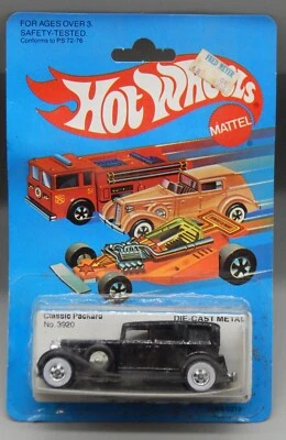 Mattel Hot Wheels Classic Packard 1982 vintage sellado diecast MOSC juguete ¡coche sin usar, en caja! Foto 1 de 4