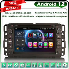 Produktbild - 64GB Android 12 DAB+DVD Autoradio GPS Navi Chevrolet Buick Enclave GMC HUMMER H2