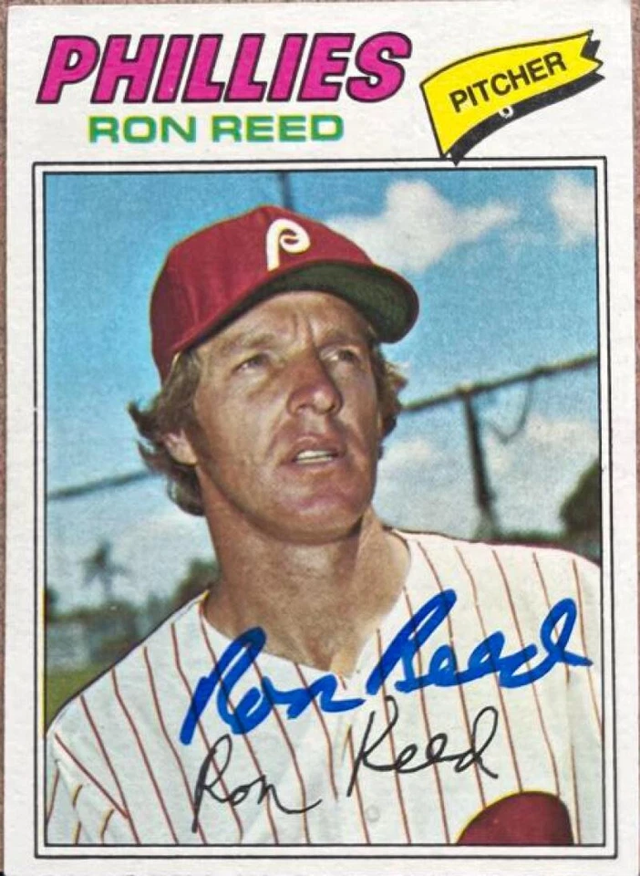 Ron Reed Autographed 1977 Topps #243 - Image 1 of 1