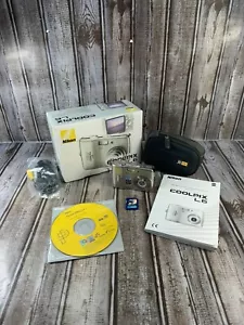 Nikon Coolpix L6 Digital Compact Camera TESTED WORKING 6.0 MP w/ Case - Picture 1 of 11