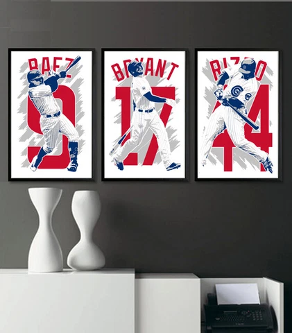 CHICAGO CUBS art print/poster FAN PACK #3 3 PRINTS! 2016 WORLD SERIES Cover
