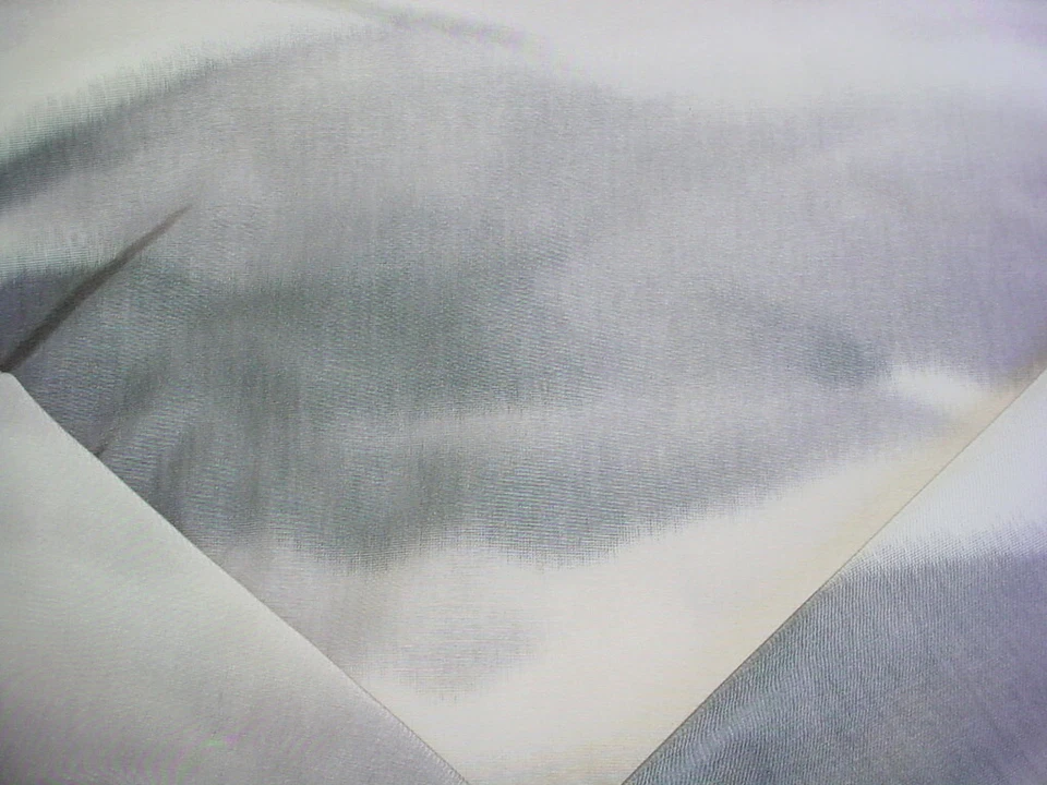 Donghia 600105 Clouds Silvery Grey Limestone Ecru Jacquard Upholstery Fabric - Image 1 of 3