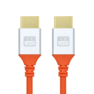 Cablecc HDMI Mini HDMI Micro HDMI 4K to HDMI Ultra Soft High Flex HDTV Cable - Picture 1 of 10