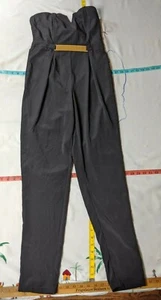 Women's Medium (24" Bust) UK2LA Strapless Polyester Jumpsuit  - Picture 1 of 8