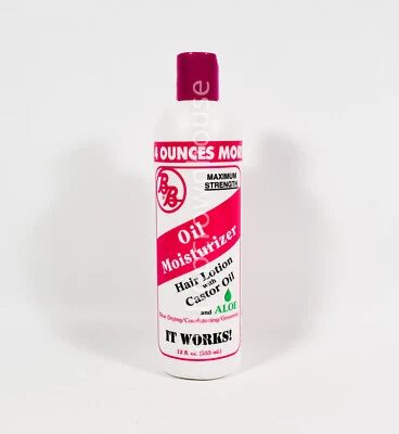 BB Oil Moisturizer Hair Lotion with Castor Oil Maximum Strength 12 fl oz - Image 1 of 2