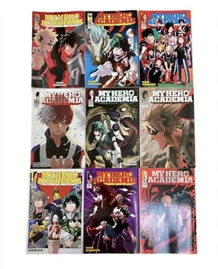 (9) My Hero Academia Vol. 2-10 Books Set Paperback By Kohei Horikoshi viz manga - Picture 1 of 2