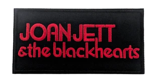 Joan Jett Patch, Joan Jett & The Blackhearts Iron On Band Patch, Rock n' Roll - Picture 1 of 1