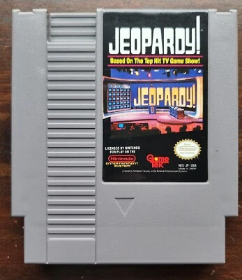 Jeopardy Based on the Top Hit TV Game Show (Nintendo Entertainment System, 1998) - Image 1 of 3