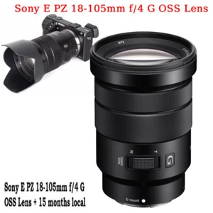 Sony E PZ 18-105mm f/4 G OSS Lens For Sony E - Picture 1 of 11