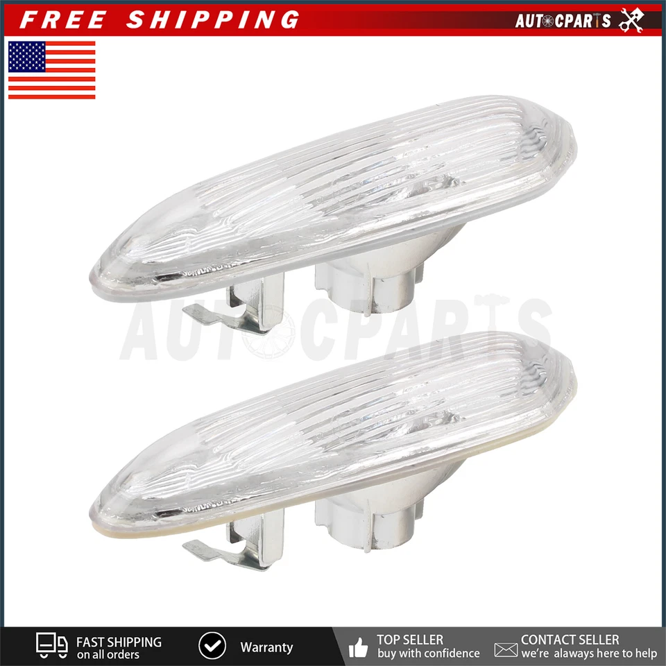 Luces LED de señal de giro de marcador lateral ámbar dinámico para BMW E60 E82 E83 E90 E92 E46 Foto 1 de 4