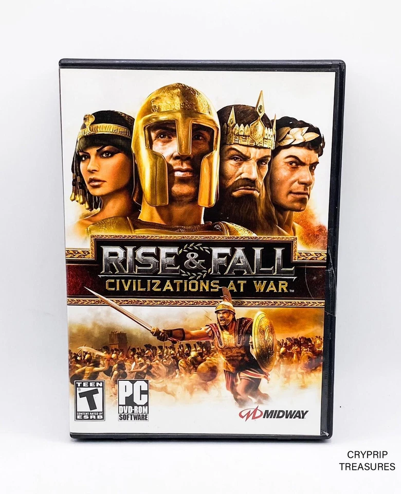 Rise & Fall: Civilizations at War (PC, 2006) With Manual CIB - Image 1 of 2