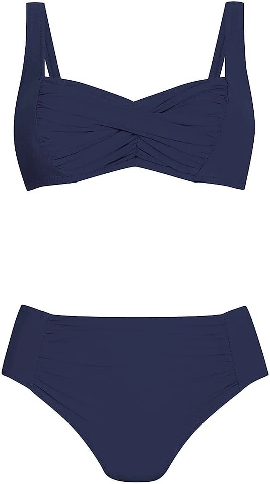 Anita PURPLE Women's Elle Bikini Swim 2 Pc Set, US 8C,UK 32C, NWOT - Image 1 of 1