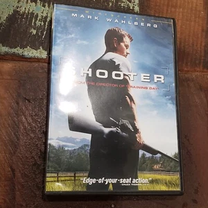 Shooter (DVD, 2007, Widescreen) Rhona Mitra, Mark Wahlberg, Michael Pena - Foto 1 di 1