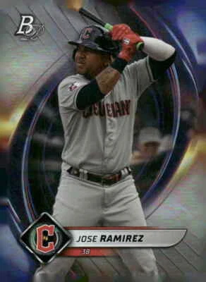 2022 Bowman Platinum #84 Jose Ramirez - Image 1 of 2