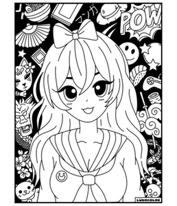 Table Velvet To Coloring The Manga - Picture 1 of 2