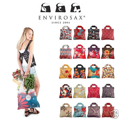 Envirosax Reusable Shopping Bag Roll-Up Tote Foldable Beach Gym Swimming Shopper - Image 1 of 4