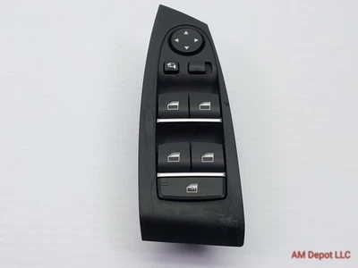 2012 BMW 535i 528i 550i GT F07 Driver Door Window Switch 61319241955 61319238239 - Image 1 of 4