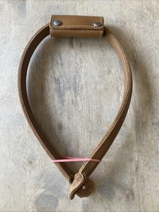 Longaberger Cesta Correa Cuero Repuesto Mango Snap 25" - Imagen 1 de 8