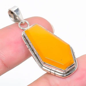 Joyería colgante de aniversario de regalo de cumpleaños de hermanas de plata maciza con piedras preciosas mookaite - Imagen 1 de 7