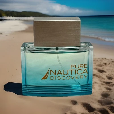 PURE NAUTICA DISCOVERY 1,7 oz/50 ml Eau De Toilette Colonia Spray Hombres - VER RELLENO Foto 1 de 4