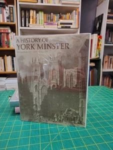A History of York Minster G.E. Aylmer & Reginald Cant Oxford 1979 HC w/ DJ - Picture 1 of 11