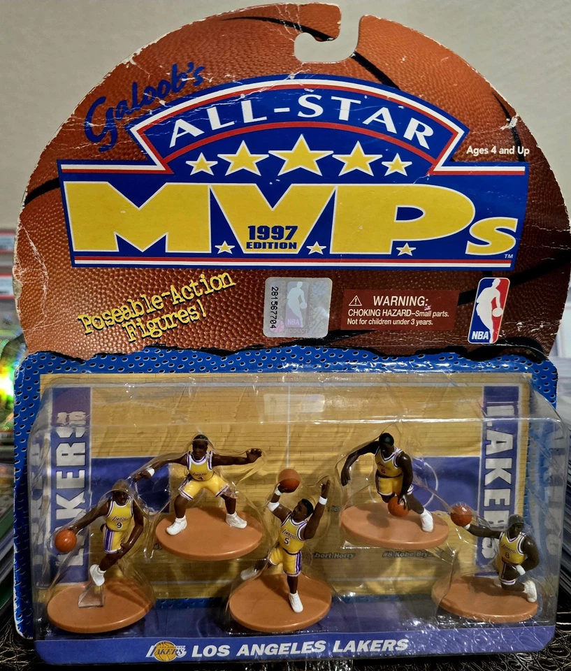Galoob All Star 1997 Mvp's Los Angeles Lakers Mini Figure Kobe Bryant