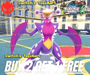 Pokemon Legends ZA  Shiny and Not Shiny Alpha GARCHOMP MAX IVS EVS LVL 100 - Picture 1 of 3