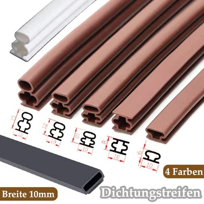 Fensterdichtung Dichtung Türdichtung Gummidichtung Selbstklebend Haustürdichtung - Bild 1 von 4
