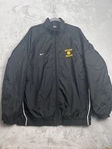 Vintage Nike Cal Berkeley Jacket Mens XL Windbreaker Golden Bears Basketball - Picture 1 of 11