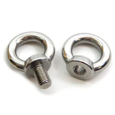 Ringschrauben Ringmutter V4A Ösenschrauben Zurrösen DIN580, DIN582 M6-M20 A4 II - Bild 1 von 3