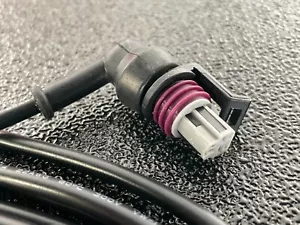 Delphi GT150 Wired 6' 90 deg Boot 3-Pin Sensor Connector Plug Clip Race Holley - Foto 1 di 6