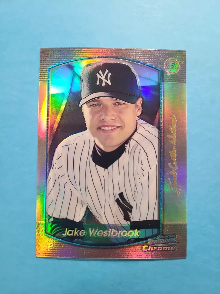 JAKE WESTBROOK 2000 BOWMAN CHROME REFRACTOR BASEBALL CARD # 231 G9770 - Image 1 of 1