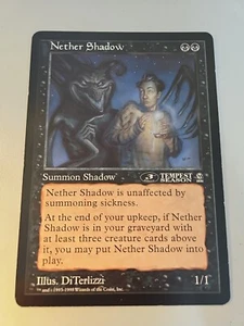 MTG Magic The Gathering Oversized Nether Shadow Arena League Tempest Season 1998 - Bild 1 von 2
