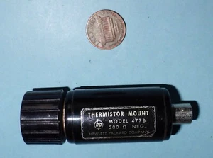 Hewlett-Packard Model 477B Thermistor Mount 200Ω NEG. - Bild 1 von 3
