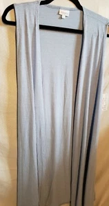 NWT RETIRED- Lularoe Joy Large/L/Very Light Blue/Blue/ Ribbed - Picture 1 of 8
