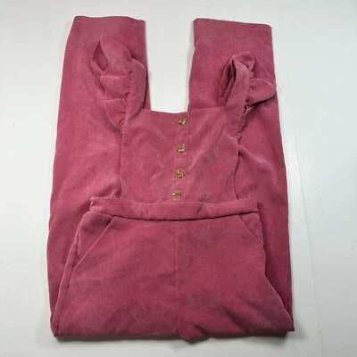 Mameluco 1st Kiss Niñas Manga Volantes Rosa Talla S 7/8 Foto 1 de 4