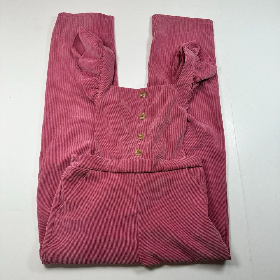 Детский комбинезон 1st Kiss с оборками рукав розовый размер S 7/8 - Изображение 1 из 4