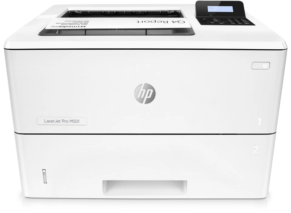HP LaserJet M501n Pro A4 Network Mono Laser Printer M501 J8H60A REF W/WARRANTY - Image 1 of 4