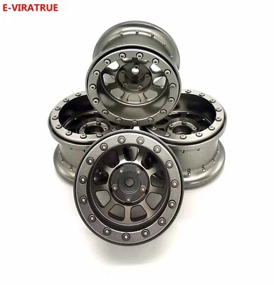 E-VIRATRUE 2.2''Aluminum Wheels For PRO-Line Tire Fit Axial RBX10 1/10  4pcs - Image 1 of 4