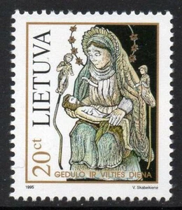 Lituania 1995 montado sin montar o nunca montado día de luto y esperanza - Imagen 1 de 1