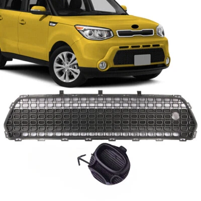86561B2000 For Kia Soul 2014-2016 Front Radiator Center Grille With Towing Cover - Image 1 of 4