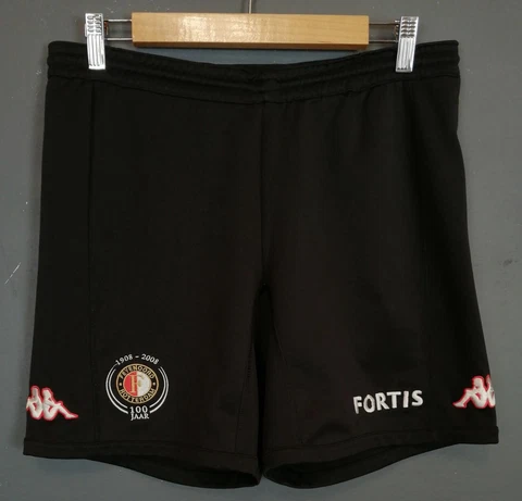 MEN'S  FC FEYENOORD ROTTERDAM 2008/2009 SHORTS PANTALONES FOOTBALL SOCCER SIZE S Cover