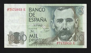 Spagna 1000 Pesetas 1979, P-158, Banconota - Foto 1 di 2