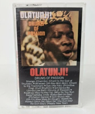 Olatunji Drums of Passion Cassette PCT-8210 - Image 1 of 4