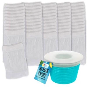 50er-Pack Schwimmbad Skimmer Socken, Netzkorb Filter Netze, Skim Blätter & Trümmer - Bild 1 von 5
