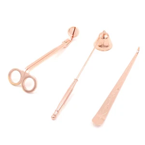 3pcs/set Candle Extinguisher Tool Candle Snuffer Trimmer Hook Candle DipperB-lk - Bild 1 von 16